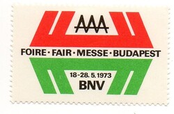 Levélzáró: BNV, Budapest.
