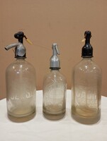 Szegedi soda bottles