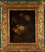 Franz Xaver Pieler (osztrák, 1879-1952): Virágcsendélet