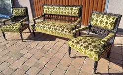 Antique Neo-Renaissance Living Room Set