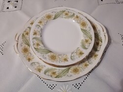 Duchess angol porcelán süteményes készlet