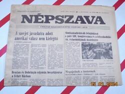 Régi retro újság - Népszava - A Magyar Szakszervezetek Központi Lapja  - 1984. július 3.