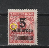 Tévnyomatok, érdekességek  1270 (Reich) Mi 327 A P HT     4,00 Euró falcos