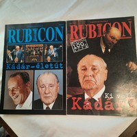 Rubicon 2000/6. 100 szám  Ki volt Kádár? + 2000/7-8. Kádár-életút
