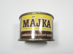 Retro Májka konzerv doboz konzervdoboz - csehszlovák gyártmány