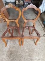 Biedermeier szék pár.