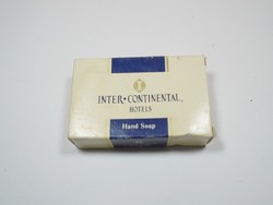 Retro régi Inter Continental Hotels szappan pipereszappan reklám - olasz gyártmány