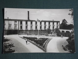 Képeslap,Tata, edzőtábor látkép,részlet , 1963-