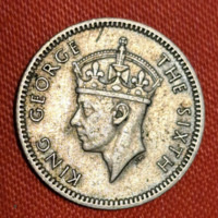 1948. 5 Cent Malájföld és Brit Borneo VI. György (139)