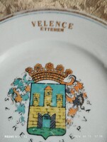 Velence étterem 1972  tányér
