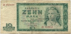 10 márka 1964 NDK Németország Replacement 2. "ZZ"