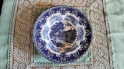 Angol porcelán mély tányér...újszerű.