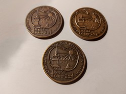 ! Csaroda, Vaja, Túristvándi  - Szabolcs-Szatmár-Bereg megyei - Nyír tourist emlékérmék  - 653