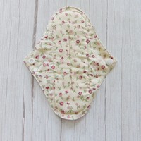 Mosható betét 19,5 cm / pasztell virágok / intimbetét, mosható textil betét