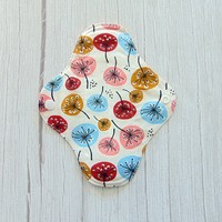 Mosható betét 19,5 cm / pitypang mintás / intimbetét, mosható textil betét