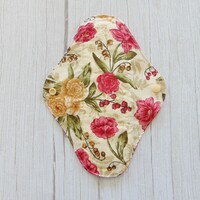 Mosható betét 23 cm / bordó babarózsa / intimbetét, mosható textil betét