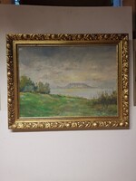 "Badacsony", jelzés nélkül, olaj-farost