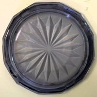 Blue Crystal Ashtray - A046