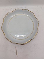 Zsolnay stafír mintás tálka, porcelán, 12 cm-es. 7886