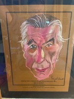 Stefan Popa-Popas Guinness díjas művész egyedi és eredeti karikatúrája, grafika festmény