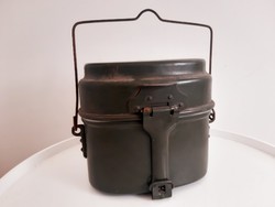 Magyar Katonai Kulacs+Evőedény,Csajka