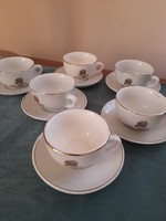 Babaházi porcelán kis kávés készlet