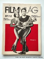 1987 december    /  FILM VILÁG  /  Eredeti, régi ÚJSÁG  Ssz.:  26853