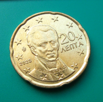 Görögország – 20 Euro  cent - 2023 – Ioannis Kapodistrias