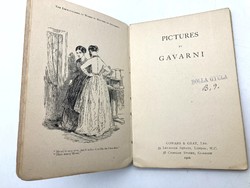 Humorous Masterpieces - antik könyv Gavarni (1804-1866) rajzaival, karikatúráival, 1906