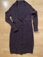 Designer kardigán, puha mohair, hosszú, Caudia Sträter