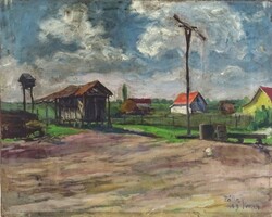 1T091 Pálla Jenő (1883-1958) : Tanyaudvar