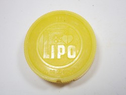 Retro régi Lipo citromadagoló citrom adagoló műanyag tégely