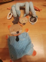 Szundikendő játékokkal 208. (Babydream róka) - Nappy with toys 208. (Babydream fox)