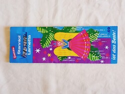 Karácsonyfa dísz 022 - lametta stanniol csíkok retro sujtás