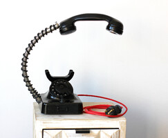Telefon lámpa - bakelit