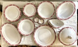 Bavaria Schumann német porcelán - 6 személyes, 25 db-os étkészlet
