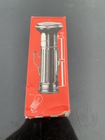 Régi RETRO zseblámpa elemlámpa úttörő,pionir,KISZ,Munkásőr,Vöröskereszt M zárolt készlet 70es évek