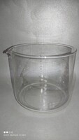 MOST FILLÉREKÉRT!! Schott & Gen.Mainz Jena glass hőálló üveg mérő edény jó nagy