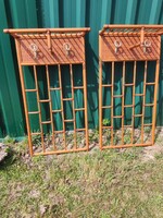 Rattan előszoba fal 2 db csak együtt