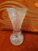 Ajkai kristály váza közepes méret