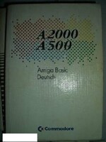 A2000 A500 A 2000 500 Amiga Basic könyv
