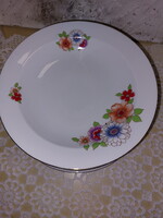 Alföldi gyönyörű virágmintás étkészlet arany széllel, új állapotú