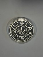 Szent István ezüstdénár "Lancea regis" másolat