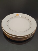 Zsolnay feliratos 6db süteményes tányér