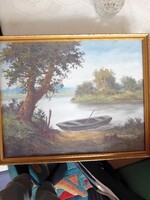 VERESS ZOLTÁN 1868-1935.OLAJFESMÉNY
