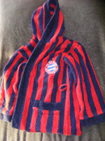 FC Bayern München ev  felső, unisex, gyermek flotír köntös 152-es
