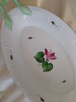 Herendi porcelán - ciklámen / kínáló,köretes