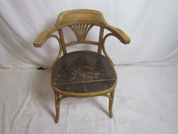 Antik Thonet karfás szék (csiszolt)