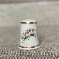 Hollóházi porcelán gyűszű