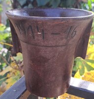 I.Világháborús 1914-1916 öntöttvas mozsár